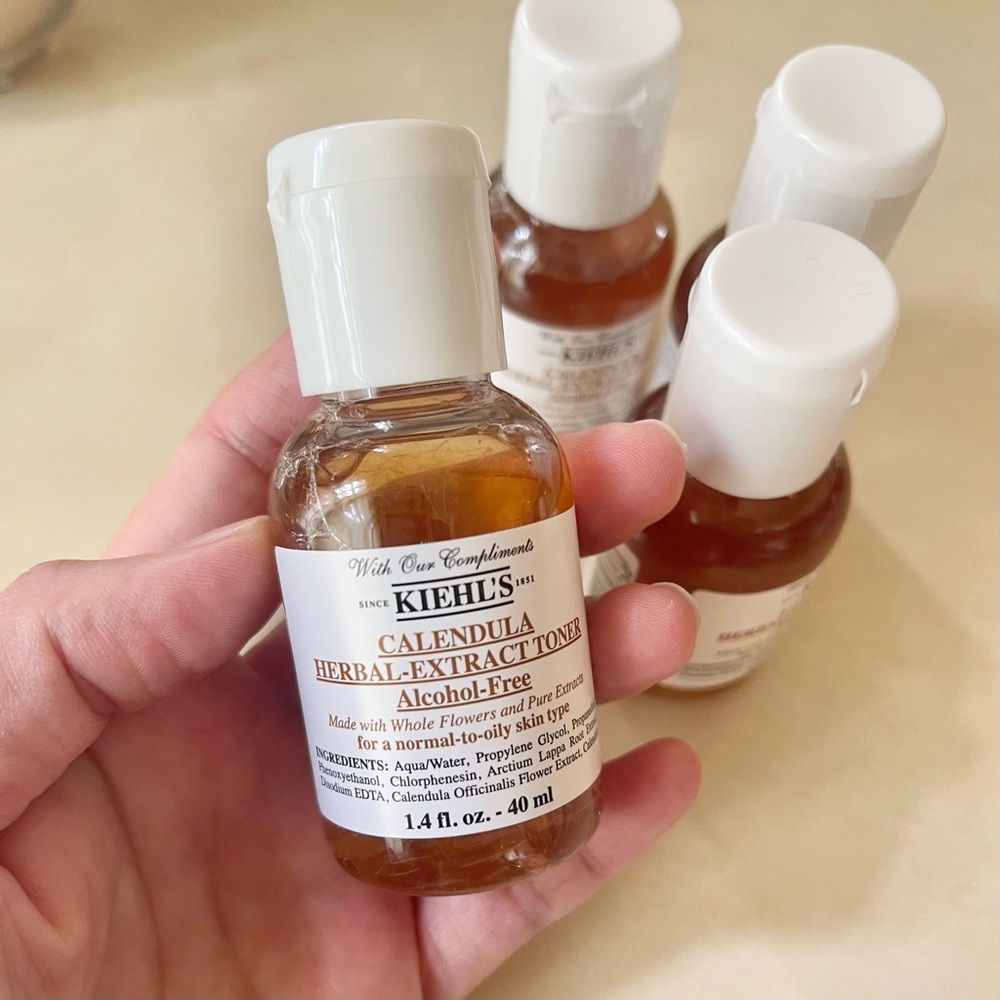 Kiehl's 4pcs Calendula Herbal-Extract Toner - 40ml*4